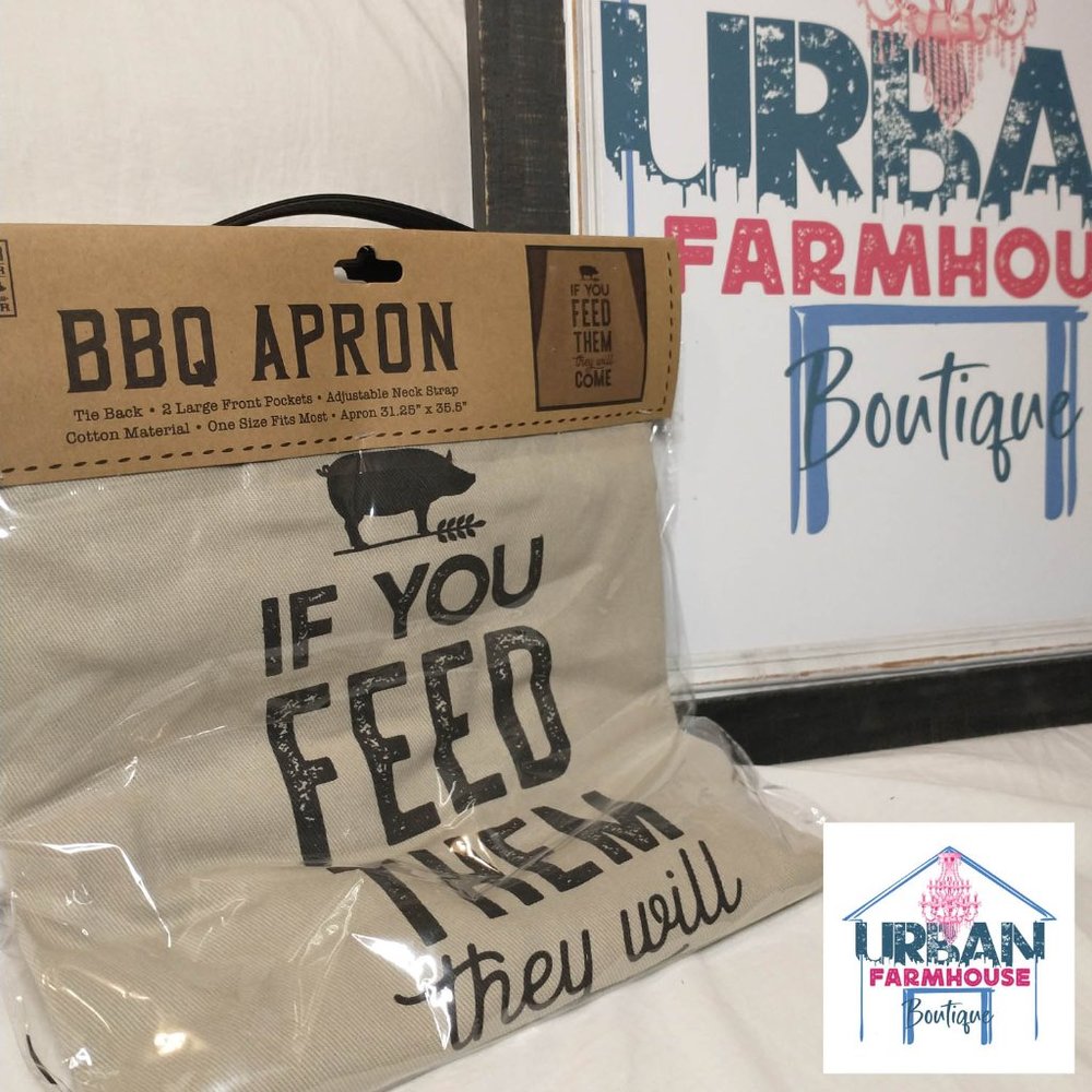 🚜🍒 BBQ Feed Them Apron